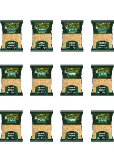 Yazar Yerli Aşurelik Buğday 12 x 1 KG