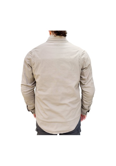 Eagle Beige Korumalı Motosiklet Gömleği Erkek