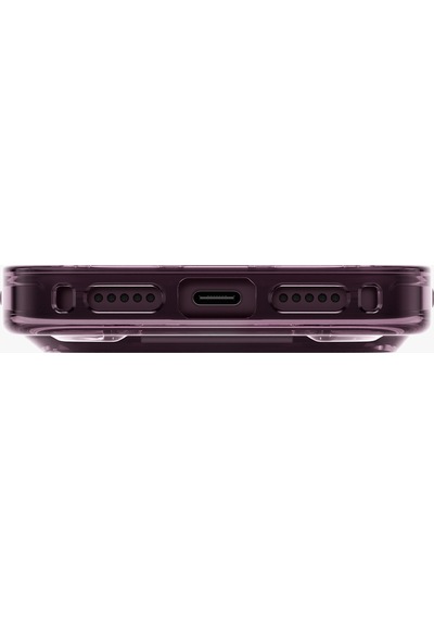 Apple iPhone Uyumlu 18 Pro Kılıf Flexgrip Tutma Bandı Dayanıklı Sararmayan Kapak Şık Görünüm Patentli Tasarım Mürdüm