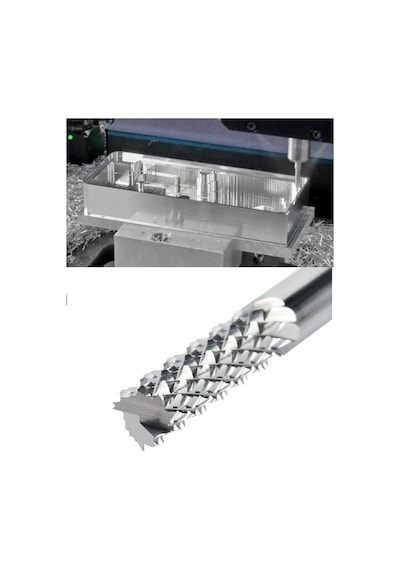 Kalıpçı Cnc Karbür Uç Seti Yoğun Çelik Tungsten 1.6Mm 2.0Mm 2.4Mm