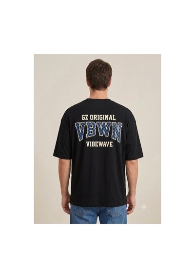 Neco Giyim Unisex Oversize Geniş Kesim %100 Pamuk Yumuşak Dokulu Basic Bisiklet Yaka Tişört Siyah V Neco Giyim Unisex Oversize Geniş Kesim %100 Pamuk Yumuşak Dokulu Basic Bisiklet Yaka Tişört Siyah V