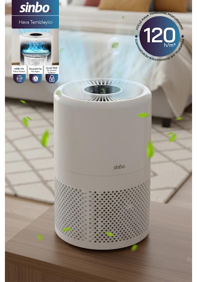 Sinbo Sap-5507 Hava Temizleme Cihazı Beyaz Beyaz