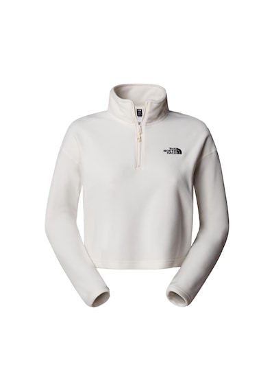 The North Face Kadın 100 Glacıer Cropped Yarım Fermuar Sweatshirt Nf0a855n4hp1 001