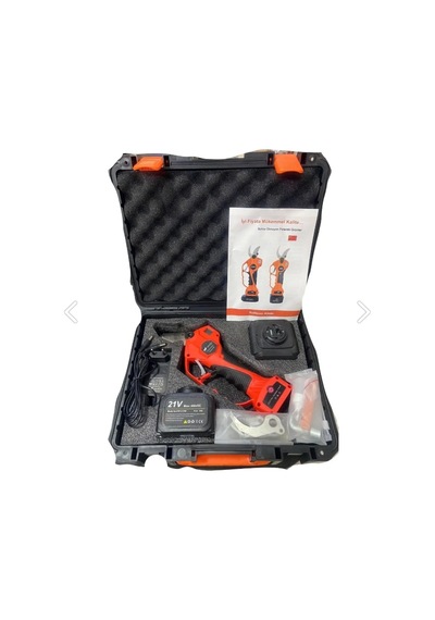 Hsgl Akülü Akülü Şarj Edilebilir Makas Bahçe Meyve Ağacı Budama Makası 830a 32 Mm Yokattta