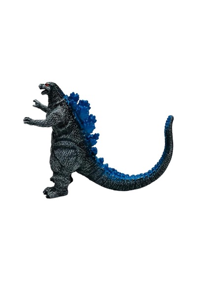 Godzilla Hayvan Gerçekci Sesli Soft Yumuşak Oyuncak Mavi 16x21 Cm