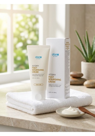 Atomy Foot Nourishing Cream - Üre Ve Seramid Destekli Topuk Çatlağı Ve Sertleşmiş Deri Karşıtı Ayak