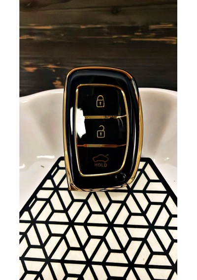 Hyundai Tucson,elentra,bayon Smart Vb.nano Yüksek Kalite Silikon Kumanda Kılıfı Siyah