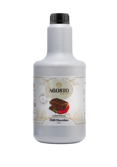 Agosto Acı Biberli Hot Chilly Çikolata Bar Sos - 2.5 Kg