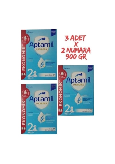 Aptamil 2 Pronutra Devam Sütü 900 G 3 Adet