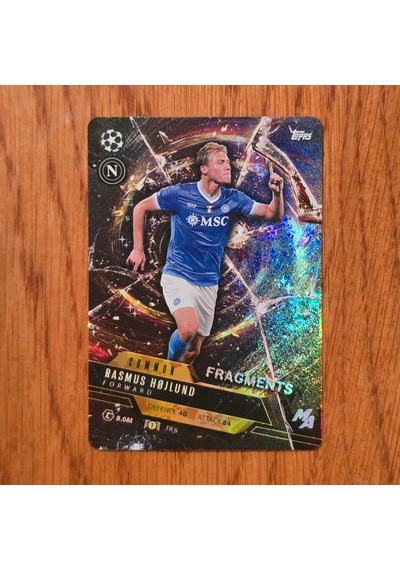 Topps Madness 2026 Rasmus Hojlund Fragments Oyun Kartı