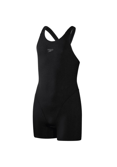 Speedo Eco End+lsut Yüzücü Kız Çocuk Mayosu Siyah