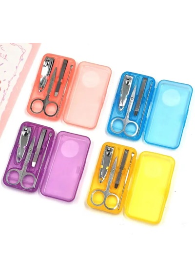 Mini 4 Parçadan Oluşan Bebekler Ve Çocuklar İçin Maniikür Set