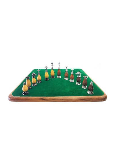 Prestıjsatrncmod242 Prestij Serisi Ahşap Satranç Takımı / Ahşap 38 CM