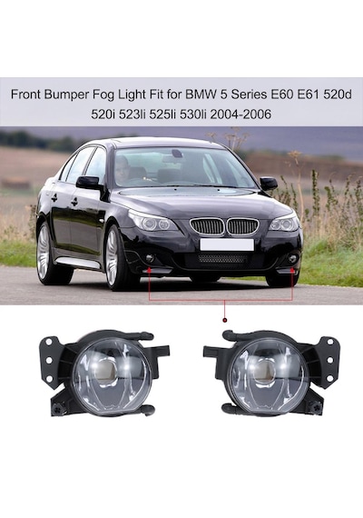 Bmw 5 Serisi E60 Uyumlu M Tipi Sis Farı Sağ Sıfır Ürün 1.kalite