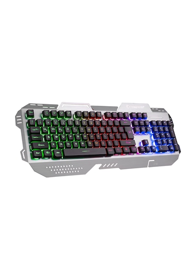 Rampage KB-R74 Usb Kablolu Gökkuşağı Aydınlatmalı Multimedya Q Klavye