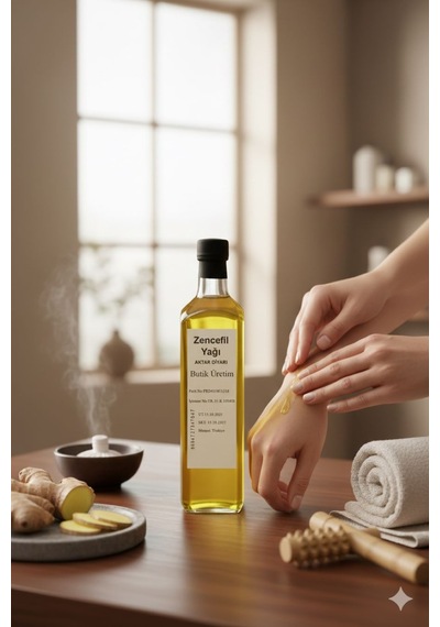 Aktar Diyarı Zencefil Yağı 500 ML