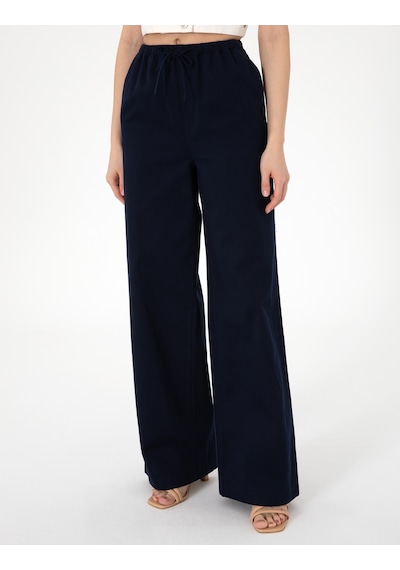 Pierre Cardin Kadın Lacivert Pantolon Kanvas-chino 50313136-vr033 Lacivert
