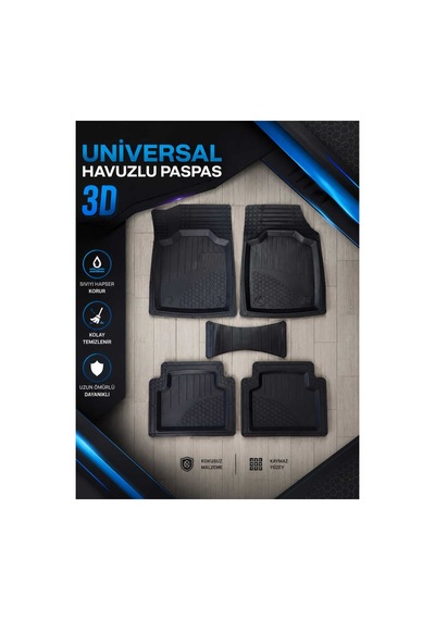 Mazda 323 Universal Havuzlu Paspas Takımı 4d
