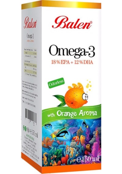 Omega-3 Portakal Aromalı 150 ML