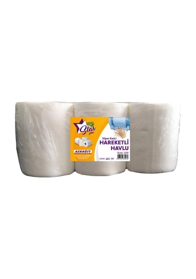 Star Plus Süper Emici Hareketli Havlu 6'lı 21 CM 2.5 KG