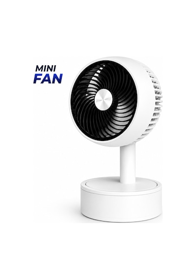 Şarjlı Masa Fanı, Portatif Fan, Masa Ve El Fan Taşınabilir Şarjlı Edilebilir Mini El Fan