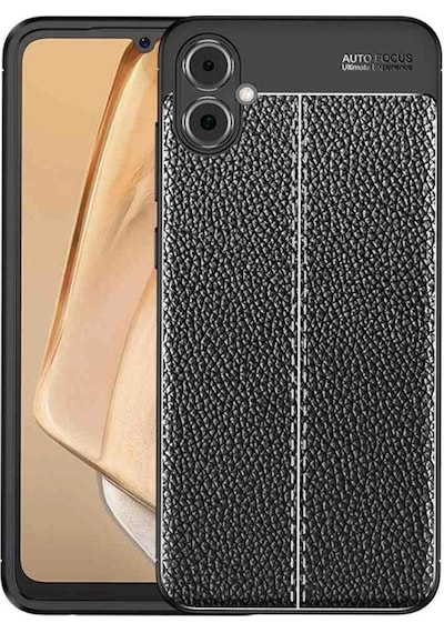 Samsung Galaxy Uyumlu, A05 Kılıf Auto Focus Kapak - Siyah
