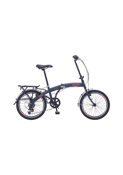 Salcano Slcn 50 Katlanır Bisiklet Parlak Antrasit Kırmızı Shimano Vitesli - Antrasit Kırmızı Antrasit
