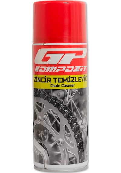 GP Kompozit BKM04 Motosiklet Bakım Seti (3 X Zincir Temizleyici + Zincir Temizleme Fırçası)
