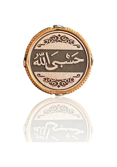 Nur Silver Gümüş Erkek Yüzük - Nur-yz83545