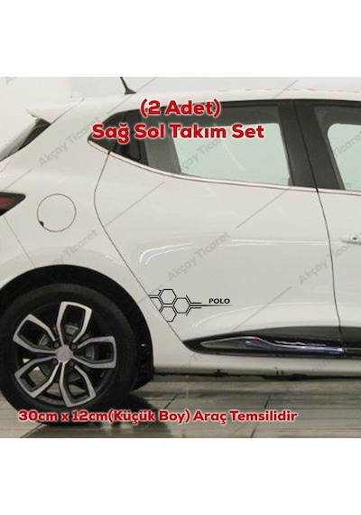 Polo Kapı Altı Sticker Volkswagen Polo Sticker Polo Oto Sticker