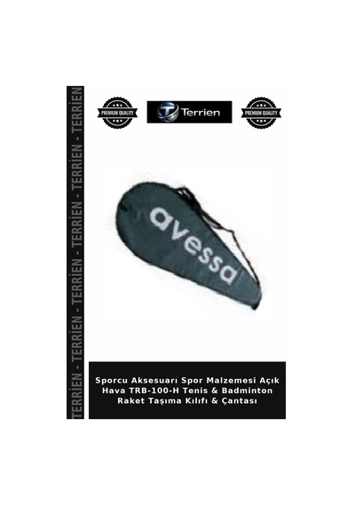Sporcu Aksesuarı Spor Malzemesi Açık Hava Trb-100-h Tenis & Badminton Raket Taşıma Kılıfı & Çantası