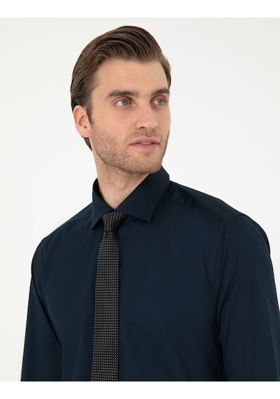 Pierre Cardin Erkek Lacivert Gömlek Basic 50292526-vr033 Lacivert
