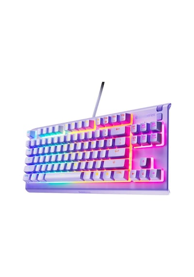 Steelseries Apex 3 Tkl Tr Q Rgb Membrane Kablolu Lavender Gaming Ckckstl0020