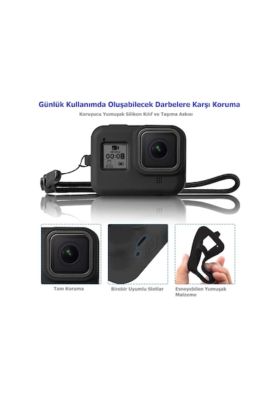 Gopro Hero 8 Başlangıç Aksesuar Seti-