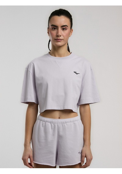 Everlast Ever Classics Wmn Comfort Lila Kadın Crop Tişört Lila