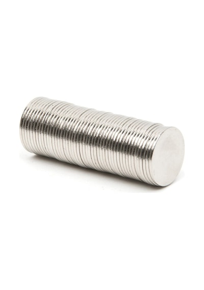 10 Adet 15x1 Mm Yuvarlak Neodyum Mıknatıs Güçlü İnce Magnet