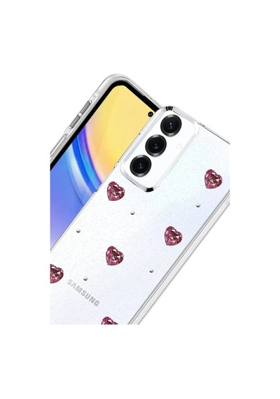 Newface Samsung Galaxy Uyumlu  S23 Fe Fiyonk Desenli Kapak - Desen 3 Çok Renkli