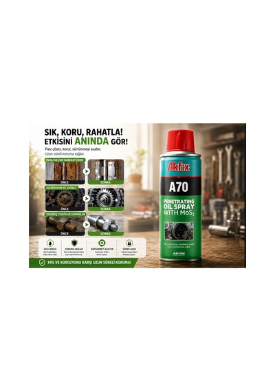 A70 Pas Sökücü Sprey 200ml