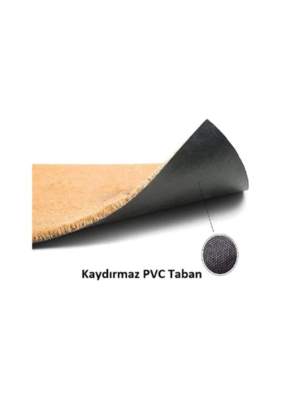 Coco Paspas Dekoratif Dış Kapı Önü Paspas Çok Renkli