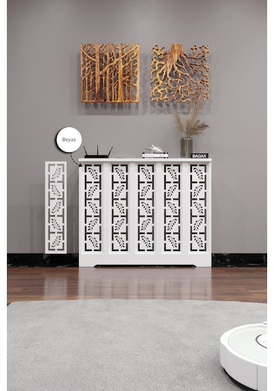 Dekoratif Petek Dolabı Kalorifer Peteği Kapatma Ünitesi Modern Tasarım İç Ölçü 96 Cm Dış Ölçü 100 Cm Petek 96 Beyaz D10 Dekoratif Petek Dolabı Kalorifer Peteği Kapatma Ünitesi Modern Tasarım İç Ölçü 96 Cm Dış Ölçü 100 Cm Petek 96 Beyaz D10