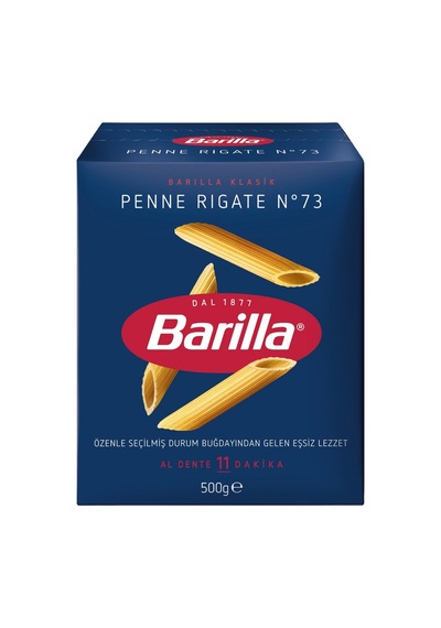Barilla Penne Kalem Makarna 500 G - İtalyan Lezzeti 3'li Ekonomik Paket - 3 Adet Tarı