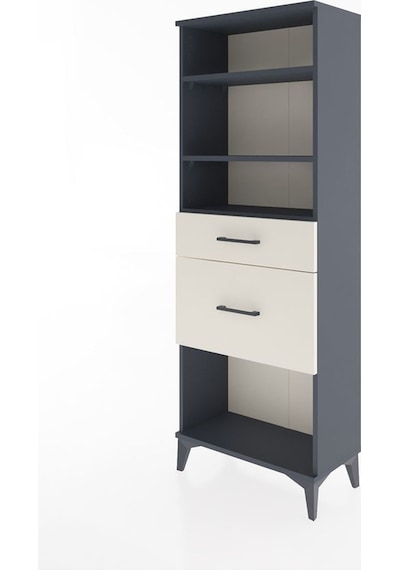 Arges Dolap 3 Raflı 2 Çekmeceli 60x30x163 Antrasit-aytaşı Antrasit Arges Dolap 3 Raflı 2 Çekmeceli 60x30x163 Antrasit-aytaşı Antrasit