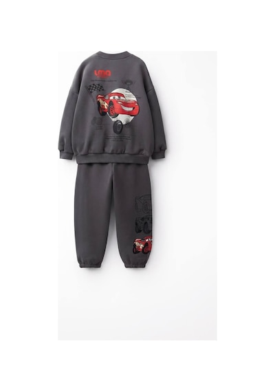 Poala Kids Mcqueen Baskılı Eşofman Takımı Gri