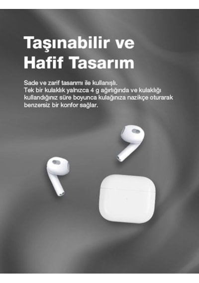 Neutron NTL-HP-03 Bluetooth 5.3 Kulak İçi Kulaklık