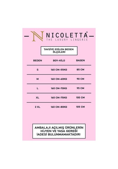 Nicoletta Kadın Külot 3 Lü Paket Likralı Pamuklu Beli Geniş Çok Renkli