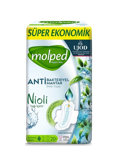 Molped Hijyen Max Süper Ekonomik Normal Hijyenik Ped 20'li - 7 Adet Tarı
