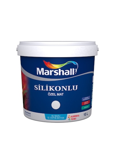 Marshall Silikonlu Özel Mat 15 Lt