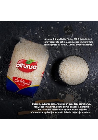 Altunsa Gönen Baldo Pirinç 900 G