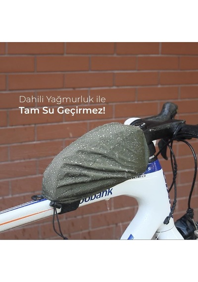 Onedrop Bikepacking Kadro Üstü Bisiklet Çantası Coyote Brown Genel