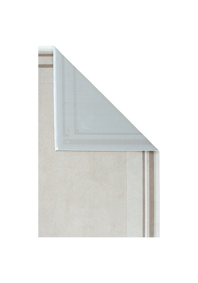 Romans Vizyon 3506 Bej Vizon Çerçeve Desenli Salon Ve Oturma Odası Halısı